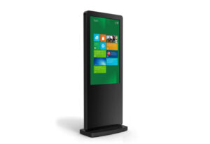 Allsee L55E3-T Infrared Freestanding Multi Touch Screen Poster with Dual OS 55"