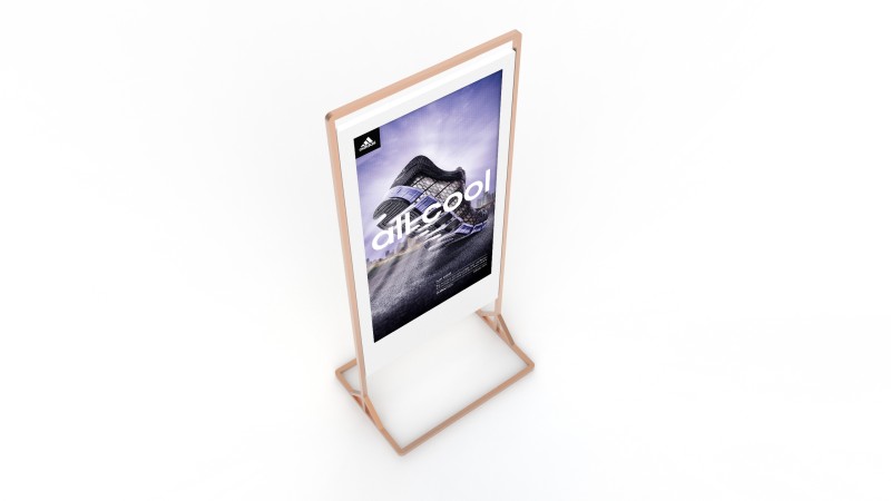 Allsee LHDS43HD7 Superslim Freestanding Double-Sided Digital Poster 43" - Image 3