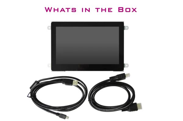 Mimo 7" Open Frame Capacitive Touch Display, HDMI (UM-760CH-OF) - Image 2
