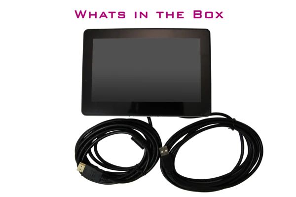 Mimo 7" Capacitive Touch Display, HDMI with Speaker, Metal Back and Adjustable Brightness (UM-760CH-SMK) - Slika 2