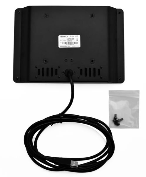 Mimo 7" Capacitive Touch Display, HDMI with Speaker, Metal Back and Adjustable Brightness (UM-760CH-SMK) - Slika 4